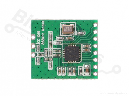 RF Transceiver 868MHz CC1101 met antenne